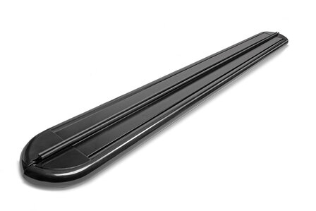Nissan Interstar FWD 2021 tot 2024 L1 - sidebars &Oslash; 60 mm - rvs trede - RVS 304 glans zwart