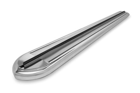 Mercedes eCitan 2021 tot heden L1 - sidebars &Oslash; 60 mm - rvs trede - RVS 304 hoogglans gepolijst