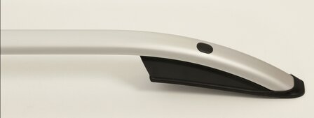 Dacia Lodgy 2012 tot 2021 - Open aluminium dakrails V1 grijs