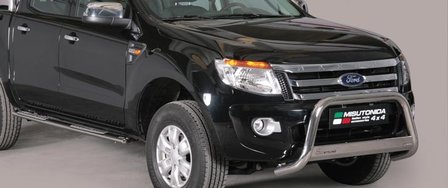Ford Ranger 2010 tot 2015 pushbar 63 mm met CE / EU certificaat