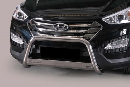 Hyundai Santa Fe 2012+ pushbar 63 mm met CE / EU certificaat