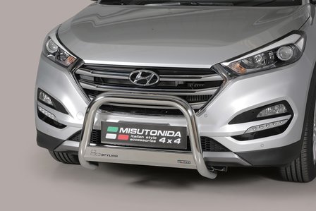 Hyundai Tucson 2015+ pushbar 63 mm met CE / EU certificaat