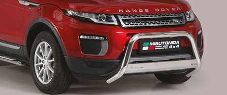 Land Rover Evoque 2016+ pushbar 63 mm met CE / EU certificaat