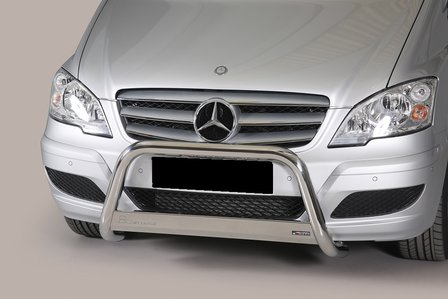 Mercedes Vito 2010 tot 2014 pushbar 63 mm met CE / EU certificaat