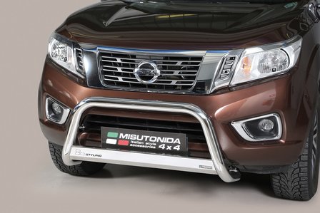 Nissan Navara 2016+ pushbar 63 mm met CE / EU certificaat