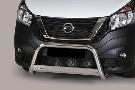 Nissan NV 300 pushbar 63 mm met CE / EU certificaat
