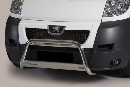 Peugeot Boxer 2007 tot 2013 pushbar 63 mm met CE / EU certificaat