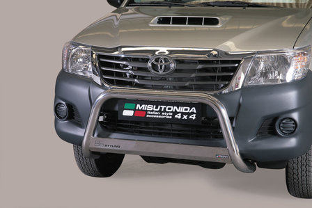 Toyota Hi-Lux van 2012 tot 2016 pushbar 63 mm met CE / EU certificaat