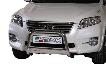 Toyota RAV 4 van 2010 tot 2012 Pushbar 63 mm met CE/EU Certificaat