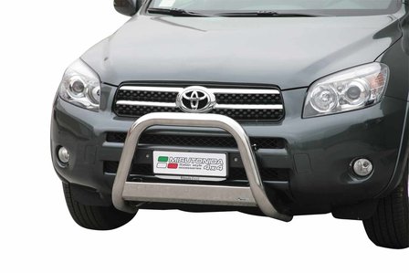 Toyota RAV 4 van 2006 tot 2009 Pushbar 63 mm met CE/EU Certificaat