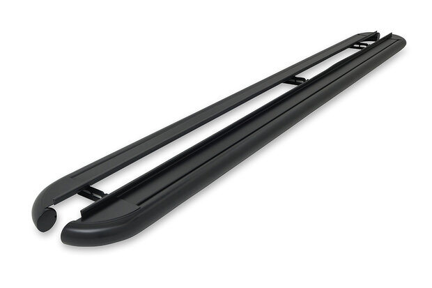 Maxus eDeliver7 2022 tot heden L1 - sidebars Ø 60 mm - rvs trede - RVS 304 mat zwart