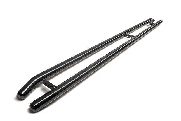 Nissan Interstar FWD 2021 tot 2024 L1 - sidebars Ø 60 mm - geknikt - RVS 304 glans zwart