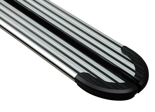 SsangYong Rexton 2018 tot heden - X-line - aluminium treeplanken grijs