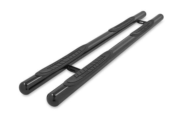 Seat Tarraco 2019 tot heden - sidebars &Oslash; 80 mm - rechte buis met 4 steps - RVS 304 glans zwart