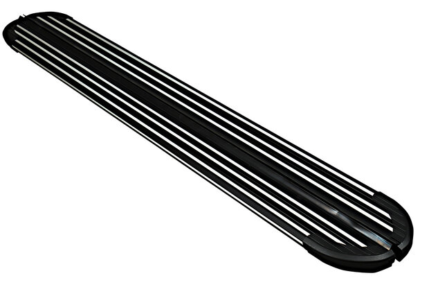 Volvo XC60 2009 tot 2013 - X-line - aluminium treeplanken zwart