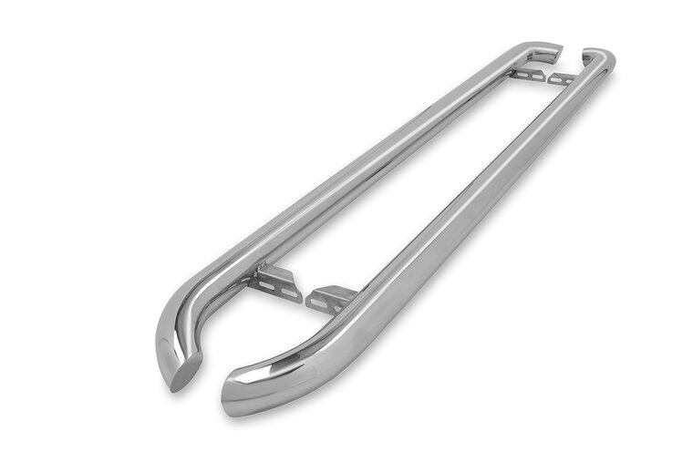 Mercedes eCitan 2021 tot heden L2 &ndash; sidebars &Oslash; 60 mm - gebogen - RVS 304 hoogglans gepolijst