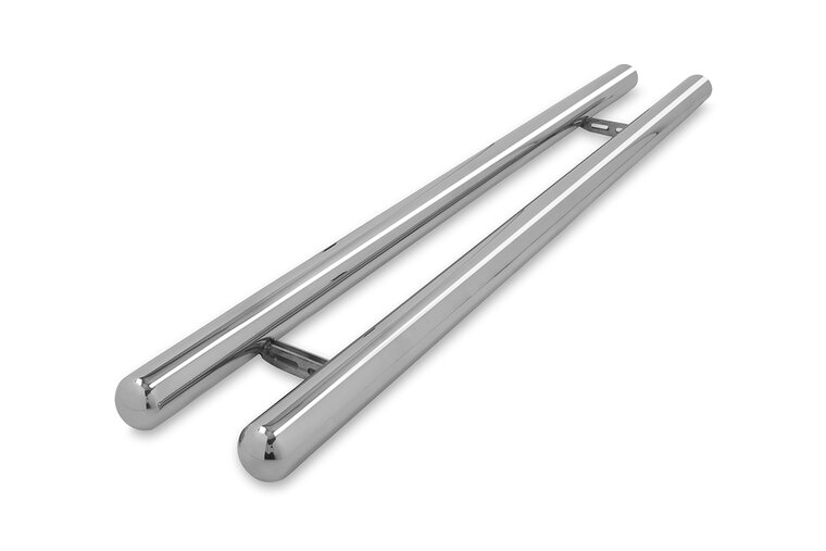 Mercedes Citan 2021 tot heden L2 &ndash; sidebars &Oslash; 70 mm - rechte buis - RVS 304 hoogglans gepolijst