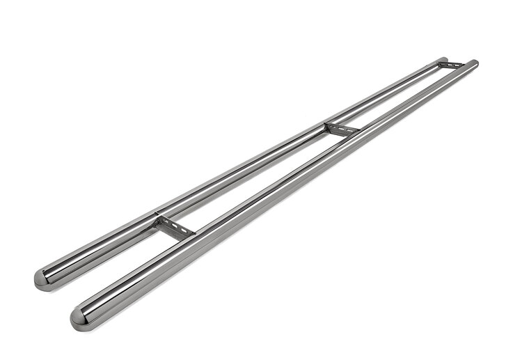Citro&euml;n Jumper 2024 tot heden L4 - sidebars &Oslash; 80 mm - rechte buis - RVS 304 hoogglans gepolijst