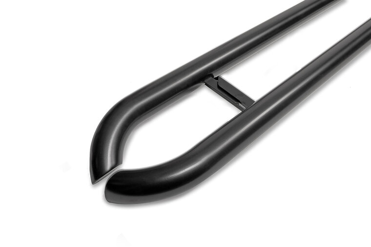 Citro&euml;n Jumper 2024 tot heden L2 - sidebars &Oslash; 60 mm - gebogen - RVS 304 mat zwart