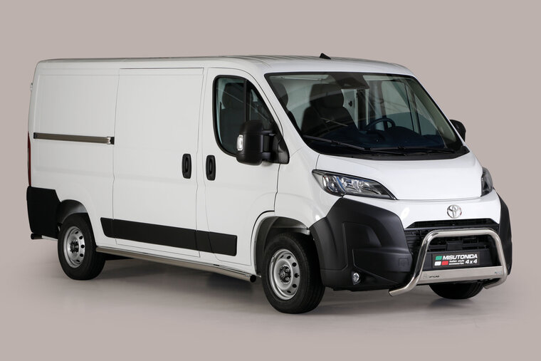 Toyota Proace Max Electric 2024 tot heden - pushbar &Oslash; 63 mm met CE/EU certificaat - RVS 304 hoogglans gepolijst