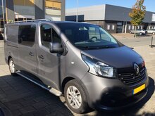 Opel Vivaro (L1) van 2014 tot 2019 dakrails aluminium grijs 