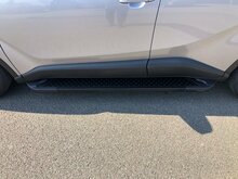 Chevrolet Trax 2017 tot heden - aluminium treeplanken zwart - ronde nop