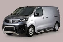 Fiat Scudo 2022 tot heden - pushbar Ø 63 mm met CE/EU certificaat - RVS 304 hoogglans gepolijst