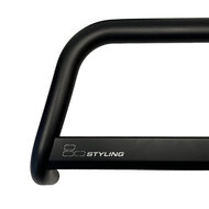 Chevrolet Captiva 2006 tot 2011 - pushbar Ø 63 mm met CE/EU certificaat - RVS 304 zwarte poedercoating