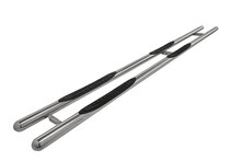 Ford Transit Trail FWD 2020 tot heden L4 - sidebars Ø 80 mm - rechte buis met 4 steps - RVS 304 hoogglans gepolijst