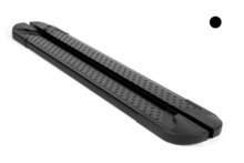 Ford E-Transit L4 2022 tot heden - aluminium treeplanken zwart - ronde nop