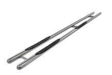 Toyota Proace Max 2024 tot heden L4 - sidebars &Oslash; 70 mm - rechte buis met 3 steps - RVS 304 hoogglans gepolijst