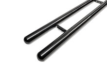 Toyota Proace Max 2024 tot heden L2 - sidebars &Oslash; 70 mm - rechte buis - RVS 304 glans zwart