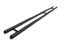 Opel Movano 2024 tot heden L4 - sidebars &Oslash; 70 mm - rechte buis met 4 steps - RVS 304 mat zwart 