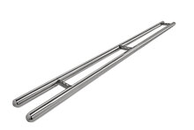 Peugeot Boxer 2024 tot heden L4 - sidebars &Oslash; 80 mm - rechte buis - RVS 304 hoogglans gepolijst
