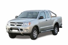 Toyota Hilux 2006 tot 2011 &ndash; super pushbar &Oslash; 76 mm met CE/EU certificaat - RVS 304 hoogglans gepolijst