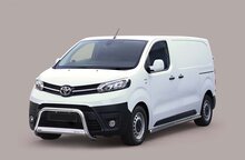 Toyota Proace 2016 tot heden - pushbar &Oslash; 63 mm met CE/EU certificaat - RVS 304 hoogglans gepolijst