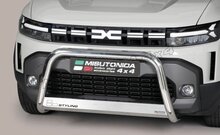 Dacia Duster 2024 tot heden &ndash; pushbar &Oslash; 63 mm met CE/EU certificaat - RVS 304 hoogglans gepolijst