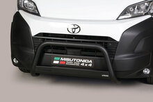 Toyota Proace Max Electric 2024 tot heden - pushbar &Oslash; 63 mm met CE/EU certificaat - RVS 304 zwarte poedercoating