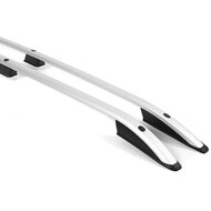 Peugeot Partner 1996 tot 2002 - Open aluminium dakrails V1 grijs