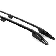 Peugeot Partner 1996 tot 2002 - Open aluminium dakrails V1 zwart