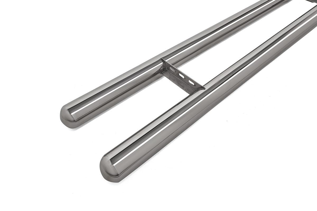 Maxus eDeliver7 2022 tot heden L1 - sidebars Ø 80 mm - rechte buis - RVS 304 hoogglans gepolijst