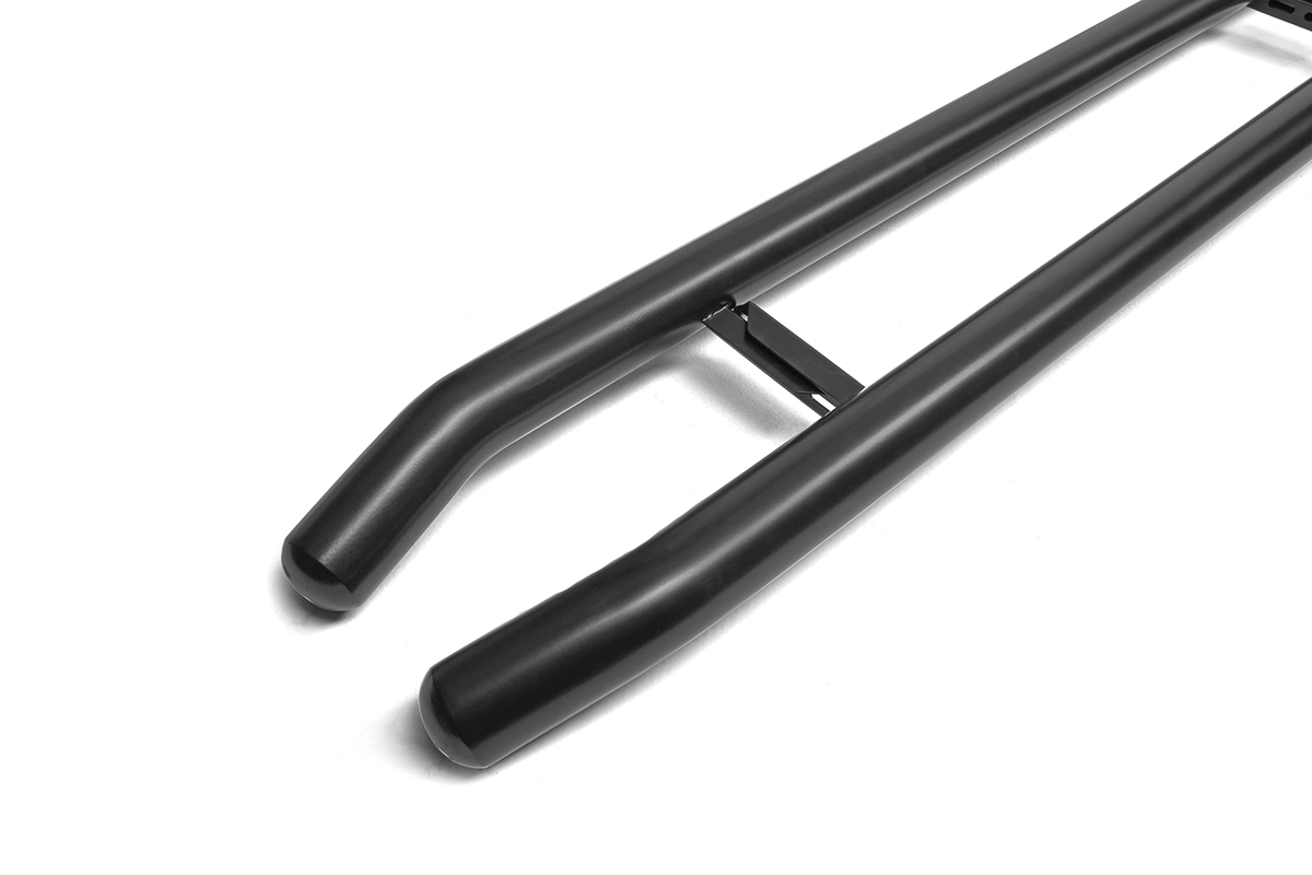 Toyota Proace Max 2024 tot heden L4 - sidebars &Oslash; 60 mm - geknikt - RVS 304 mat zwart