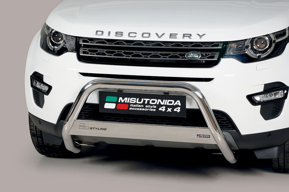 Land Rover Discovery Sport 2019 tot heden - pushbar &Oslash; 63 mm met CE/EU certificaat - RVS 304 hoogglans gepolijst