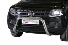 Volkswagen Amarok 2010 tot heden - super pushbar Ø 76 mm met CE/EU certificaat - RVS 304 hoogglans gepolijst Volkswagen Amarok 2010 tot heden - super pushbar Ø 76 mm met CE/EU certificaat - RVS 304 hoogglans gepolijst