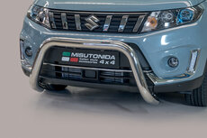 Suzuki Vitara 2019 tot heden - super pushbar Ø 76 mm met CE/EU certificaat - RVS 304 hoogglans gepolijst Suzuki Vitara 2019 tot heden - super pushbar Ø 76 mm met CE/EU certificaat - RVS 304 hoogglans gepolijst