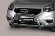 Renault Koleos 2011 tot 2017 - super pushbar Ø 76 mm met CE/EU certificaat - RVS 304 hoogglans gepolijst Renault Koleos 2011 tot 2017 - super pushbar Ø 76 mm met CE/EU certificaat - RVS 304 hoogglans gepolijst