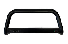 Nissan Navara 2005 tot 2010 - pushbar Ø 63 mm met CE/EU certificaat - RVS 304 zwarte poedercoating Nissan Navara 2005 tot 2010 - pushbar Ø 63 mm met CE/EU certificaat - RVS 304 zwarte poedercoating