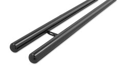 Volkswagen Caddy 2004 tot 2010 L2 - sidebars Ø 80 mm - rechte buis - glans zwart Volkswagen Caddy 2004 tot 2010 L2 - sidebars Ø 80 mm - rechte buis - glans zwart