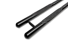 Opel Movano RWD 2010 tot 2019 L3 - sidebars Ø 80 mm - rechte buis met 4 steps - RVS 304 mat zwart