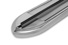 Volkswagen T7 2025 tot heden L2 - sidebars Ø 60 mm - rvs trede - RVS 304 hoogglans gepolijst Volkswagen T7 2025 tot heden L2 - sidebars Ø 60 mm - rvs trede - RVS 304 hoogglans gepolijst